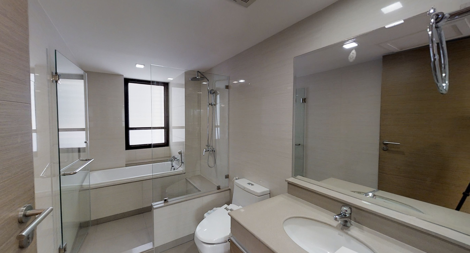 À louer 2 chambres appartement à Khlong Toei, Bangkok
