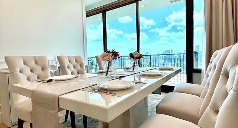 For rent 3 bedrooms condo in Khlong Toei, Bangkok