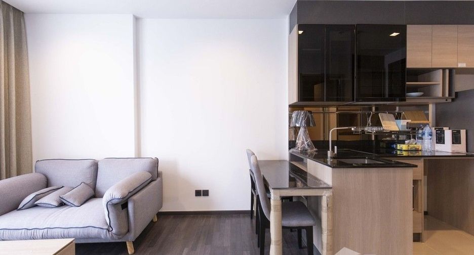 Wohnung zur Miete mit 1 Zimmer in Huai Khwang, Bangkok