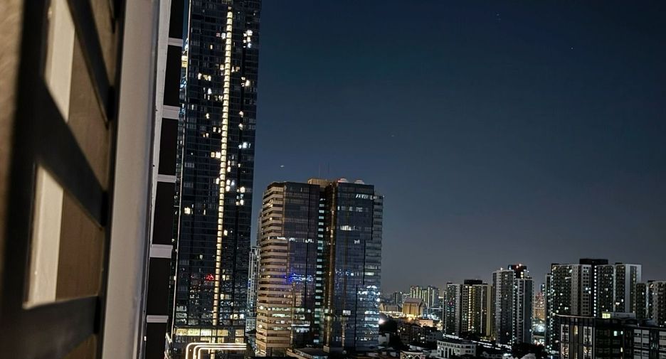 For rent studio condo in Huai Khwang, Bangkok