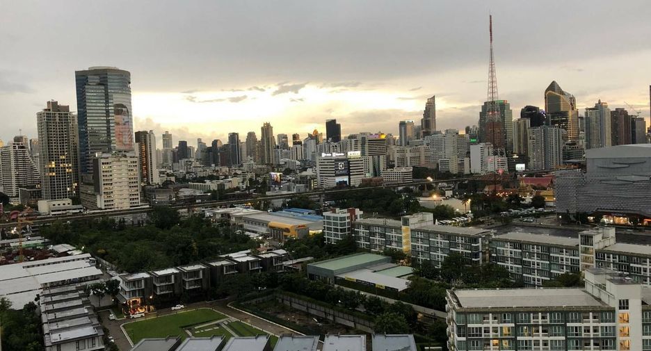 For rent 1 bed condo in Huai Khwang, Bangkok
