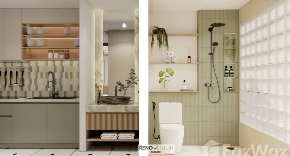 Reihenhaus zur Miete mit 3 Zimmer in Watthana, Bangkok
