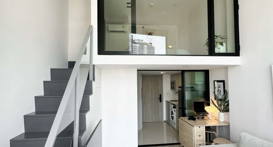 Condo en alquiler de 1 habitaciones en Huai Khwang, Bangkok