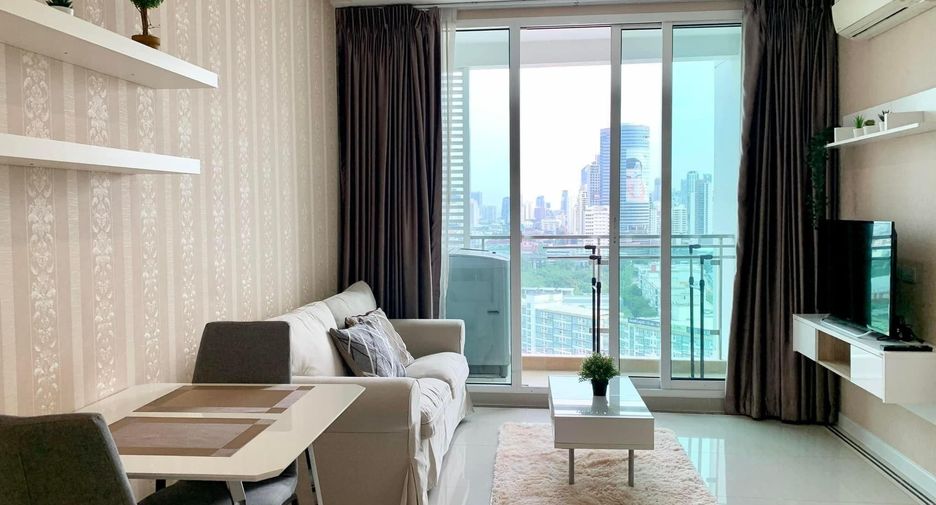 For rent 1 bed condo in Huai Khwang, Bangkok