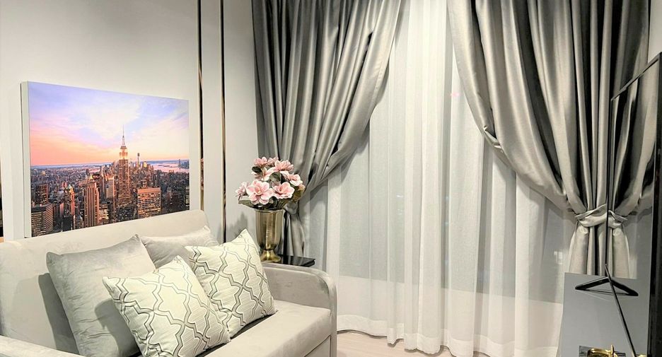 For rent 1 bed condo in Huai Khwang, Bangkok