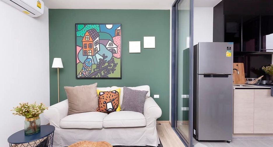 Wohnung zur Miete mit 1 Zimmer in Bang Kapi, Bangkok