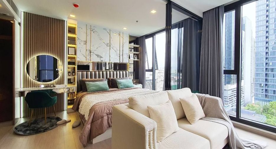 Wohnung zur Miete mit Studio in Huai Khwang, Bangkok
