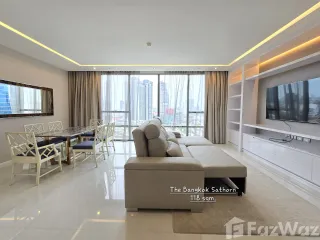 For rent 2 bedrooms condo in Sathon, Bangkok