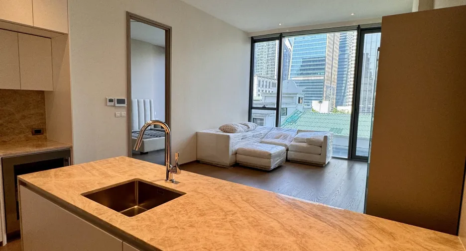 À louer 1 chambre condo à Pathum Wan, Bangkok