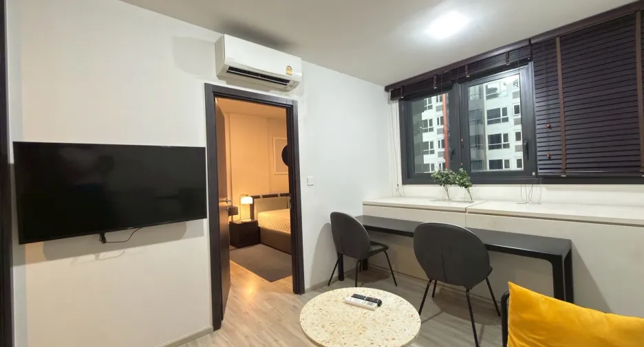 Condo en alquiler de 1 habitaciones en Huai Khwang, Bangkok