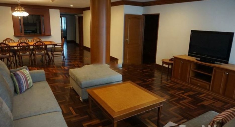 For rent 3 bedrooms condo in Khlong Toei, Bangkok