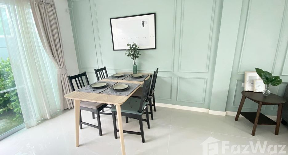 For rent 3 bedrooms townhouse in Prawet, Bangkok