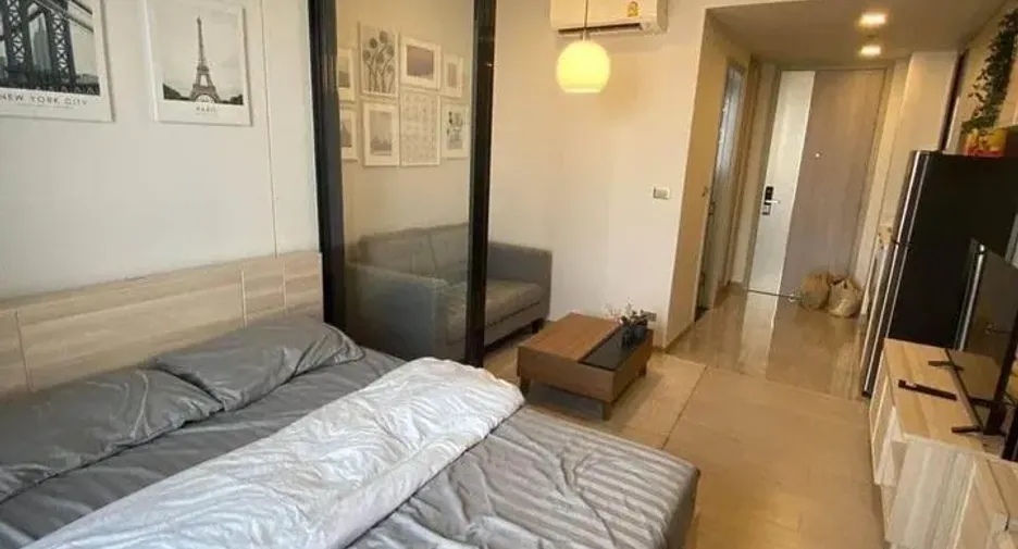 Wohnung zur Miete mit 1 Zimmer in Huai Khwang, Bangkok