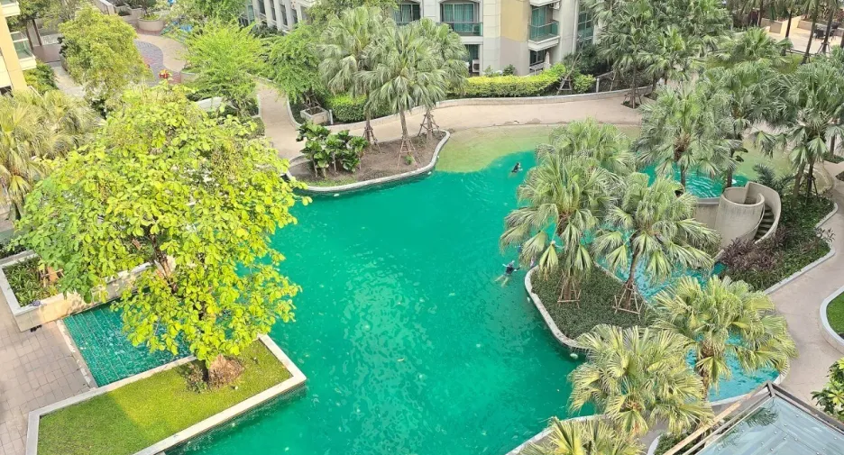 Wohnung zur Miete mit 1 Zimmer in Huai Khwang, Bangkok