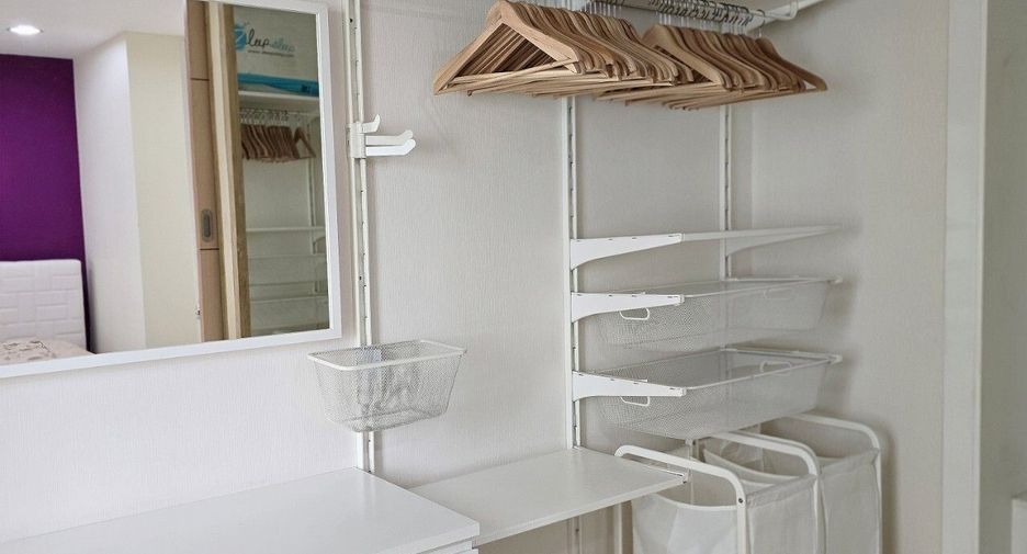 Wohnung zur Miete mit 1 Zimmer in Huai Khwang, Bangkok