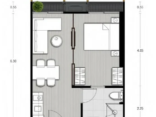 For rent 1 bed condo in Watthana, Bangkok