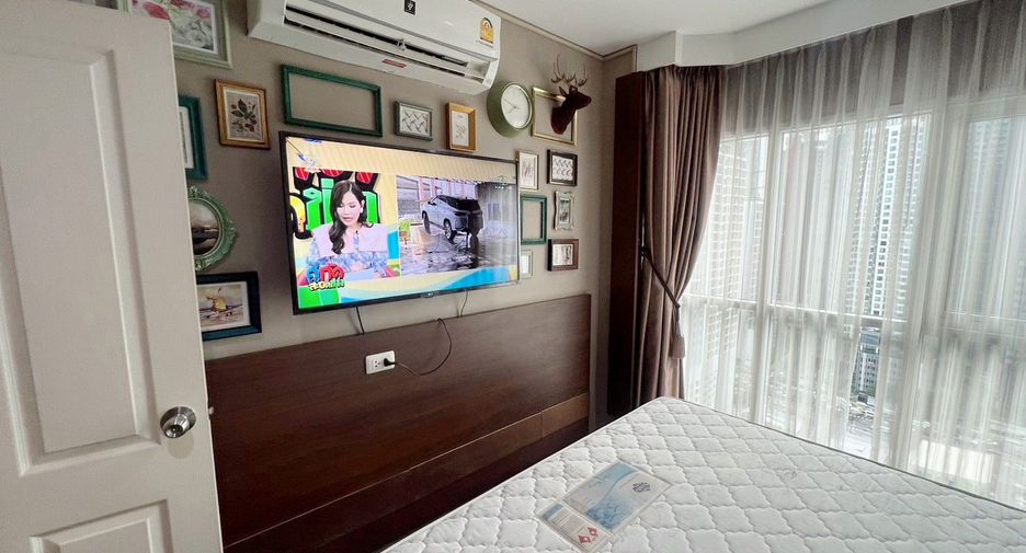 À louer 1 chambre condo à Huai Khwang, Bangkok