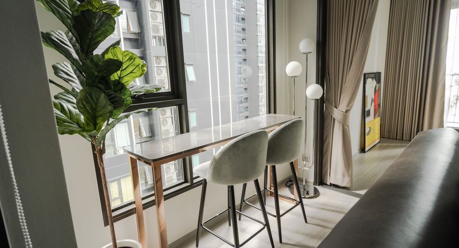 For rent 1 bed condo in Huai Khwang, Bangkok