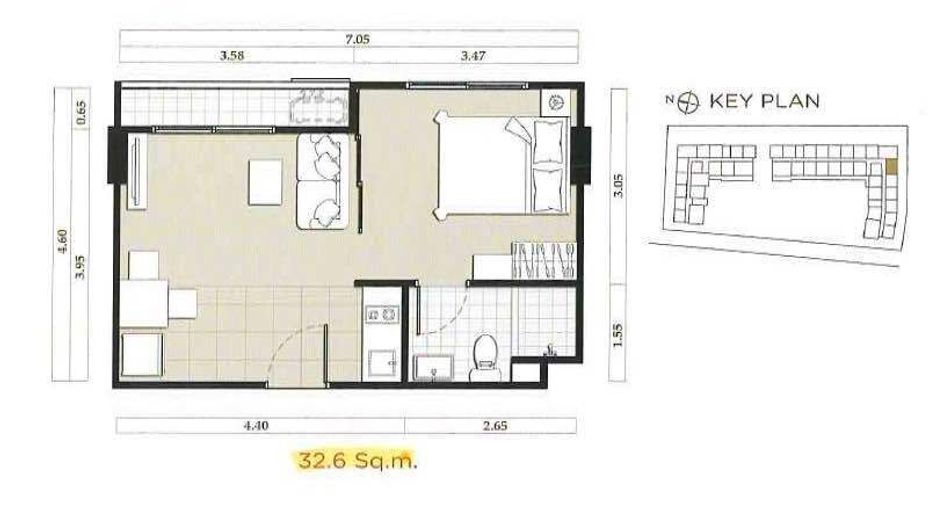 For rent 1 bed condo in Phaya Thai, Bangkok