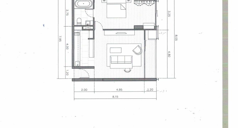 For rent 1 bed apartment in Watthana, Bangkok
