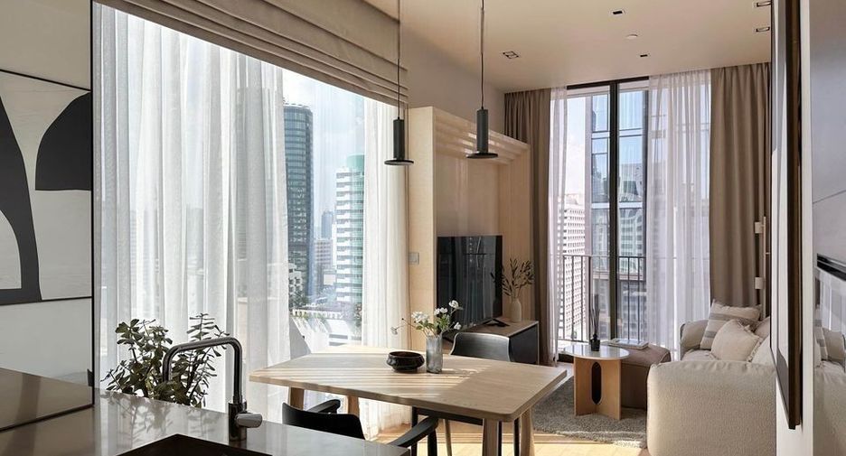 Condo en alquiler de 1 habitaciones en Pathum Wan, Bangkok