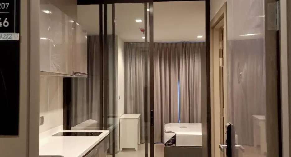 For rent studio condo in Huai Khwang, Bangkok