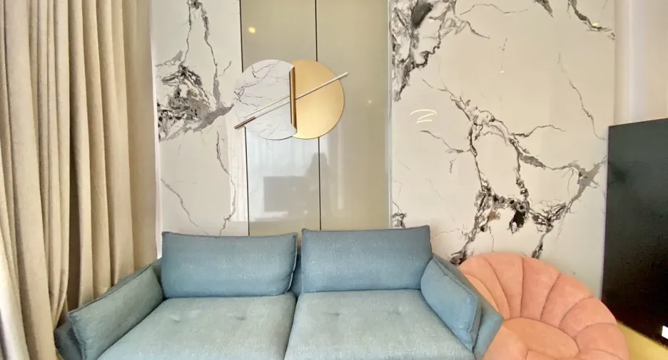 For rent 1 bed condo in Huai Khwang, Bangkok
