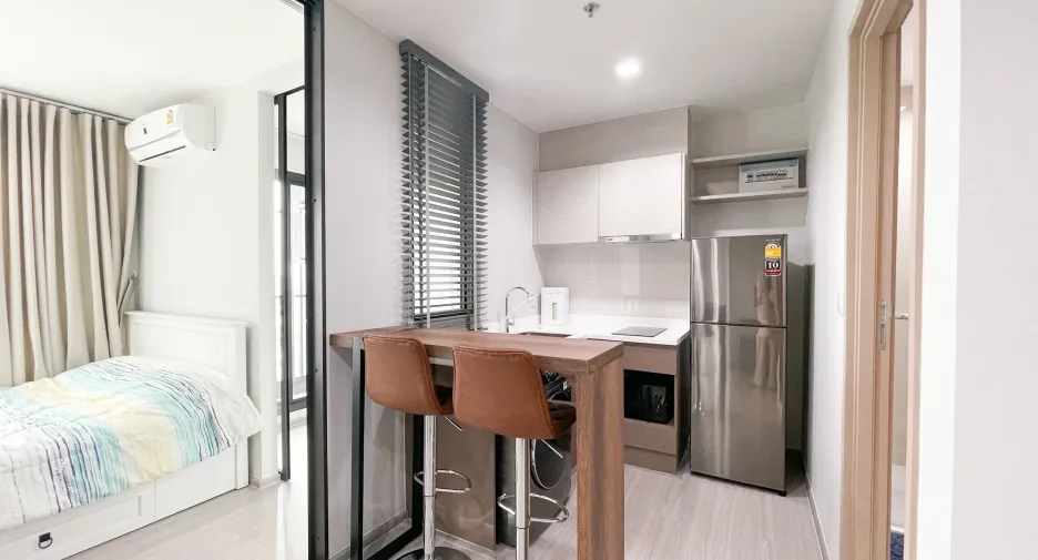 Condo en alquiler de estudio en Thon Buri, Bangkok