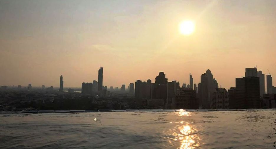 For rent 2 bedrooms condo in Sathon, Bangkok