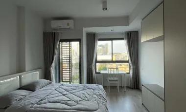For rent studio condo in Huai Khwang, Bangkok