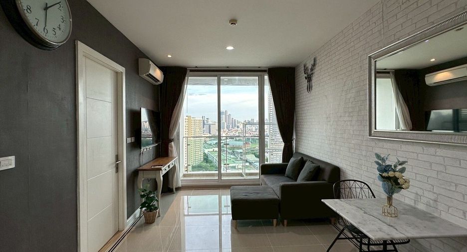 For rent 1 bed condo in Huai Khwang, Bangkok