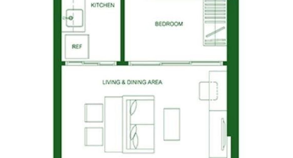 Wohnung zur Miete mit 1 Zimmer in Chatuchak, Bangkok