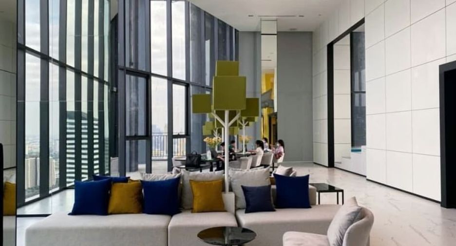 For rent 1 bed condo in Huai Khwang, Bangkok