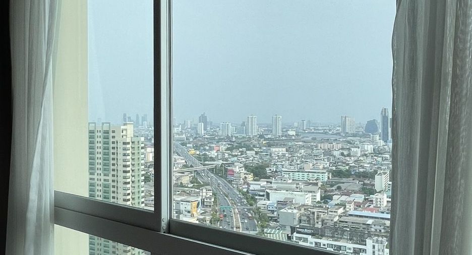 For rent 1 bed condo in Thon Buri, Bangkok
