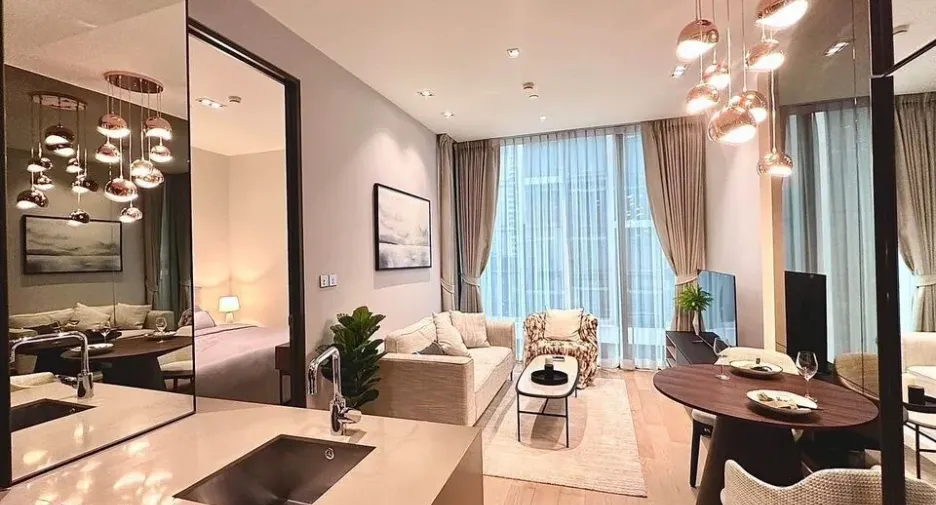 Condo en alquiler de 1 habitaciones en Pathum Wan, Bangkok