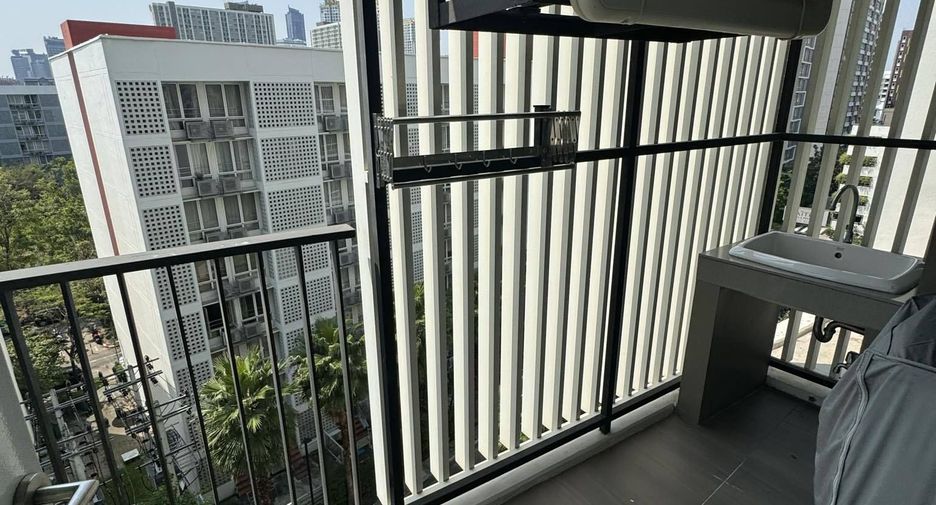 For rent 1 bed condo in Huai Khwang, Bangkok