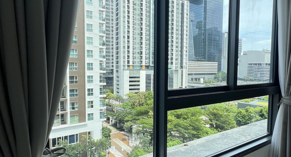 For rent 1 bed condo in Huai Khwang, Bangkok