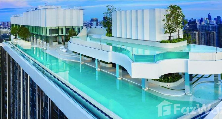 For rent studio condo in Huai Khwang, Bangkok
