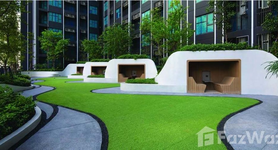 For rent studio condo in Huai Khwang, Bangkok