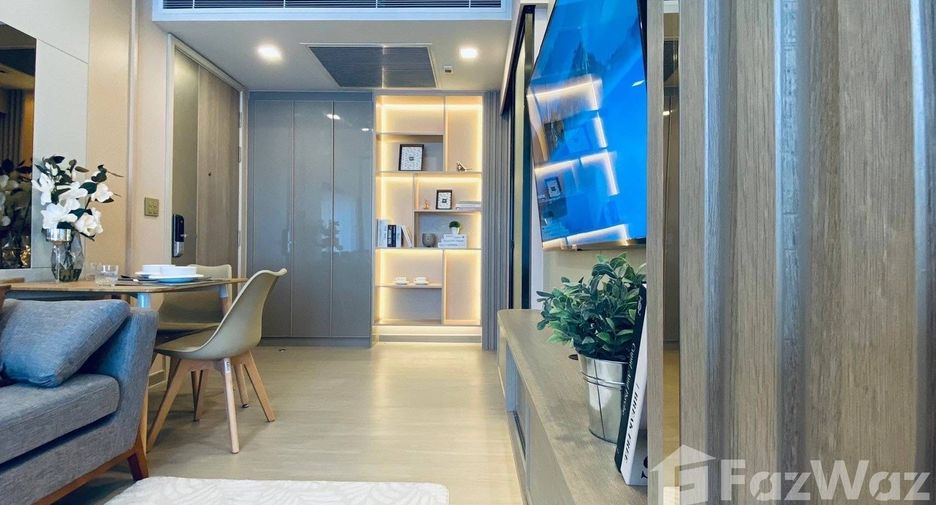 Condo en alquiler de 1 habitaciones en Huai Khwang, Bangkok