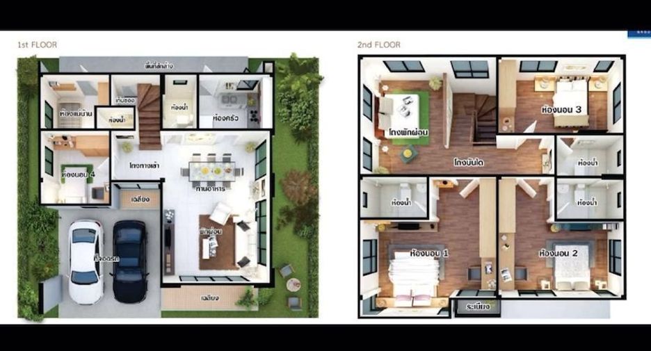 For rent 4 bedrooms house in Prawet, Bangkok