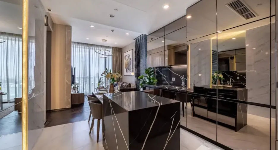 Condo en alquiler de 2 habitaciones en Khlong Toei, Bangkok