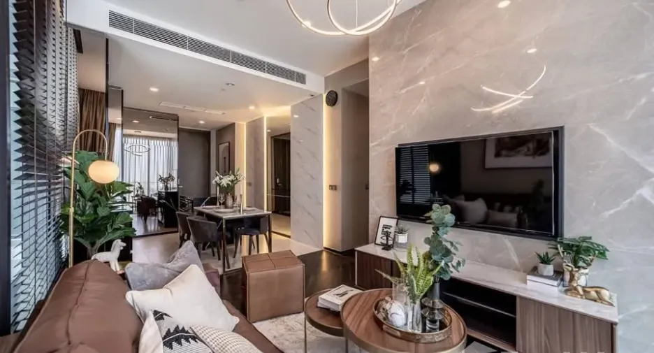 Condo en alquiler de 2 habitaciones en Khlong Toei, Bangkok