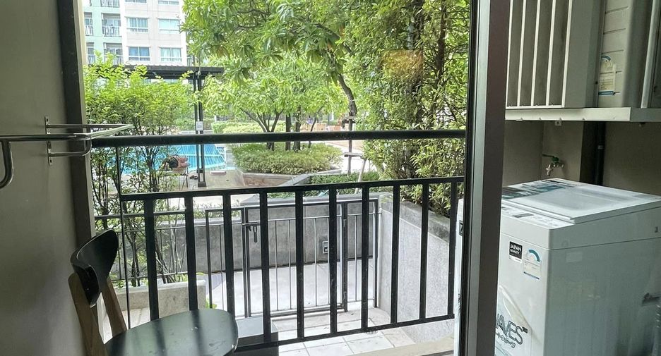 For rent 1 bed condo in Huai Khwang, Bangkok