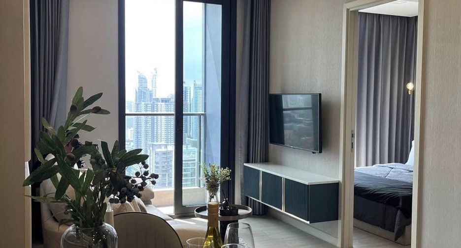 For rent 1 bed condo in Huai Khwang, Bangkok