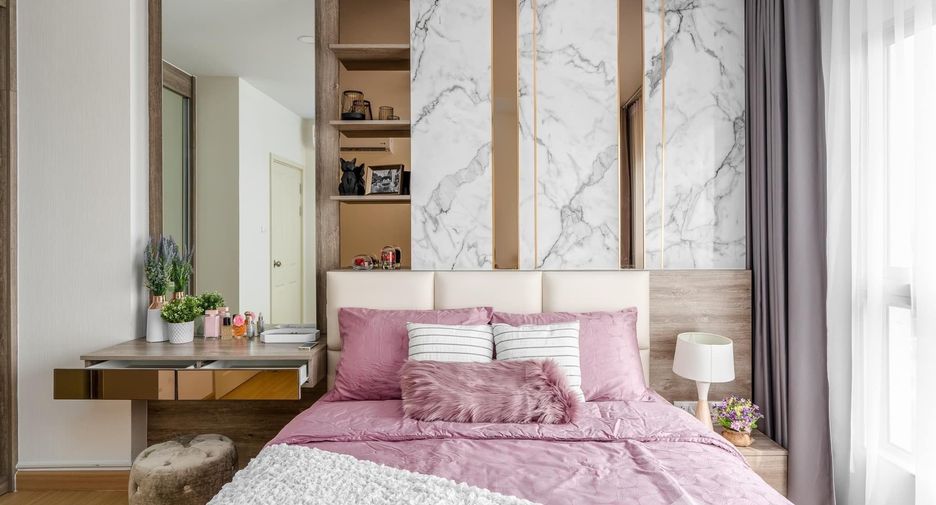 For rent 1 bed condo in Huai Khwang, Bangkok