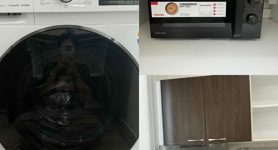 For rent 1 bed condo in Huai Khwang, Bangkok