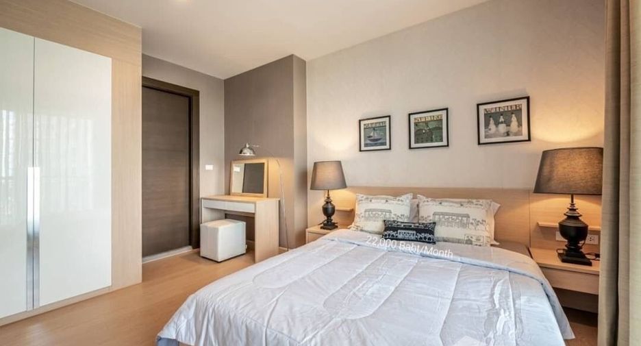 À louer 1 chambre condo à Huai Khwang, Bangkok