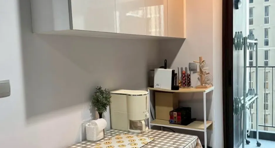 À louer 1 chambre condo à Huai Khwang, Bangkok
