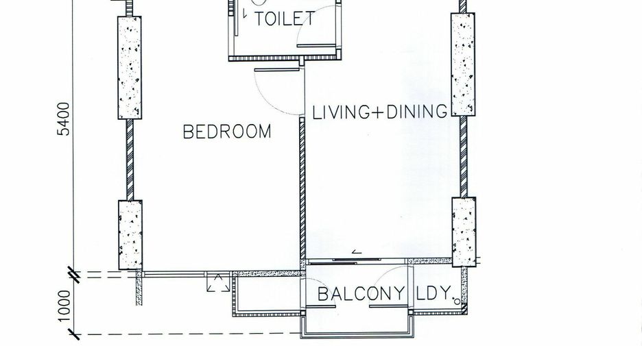 For rent 1 bed condo in Khlong Toei, Bangkok